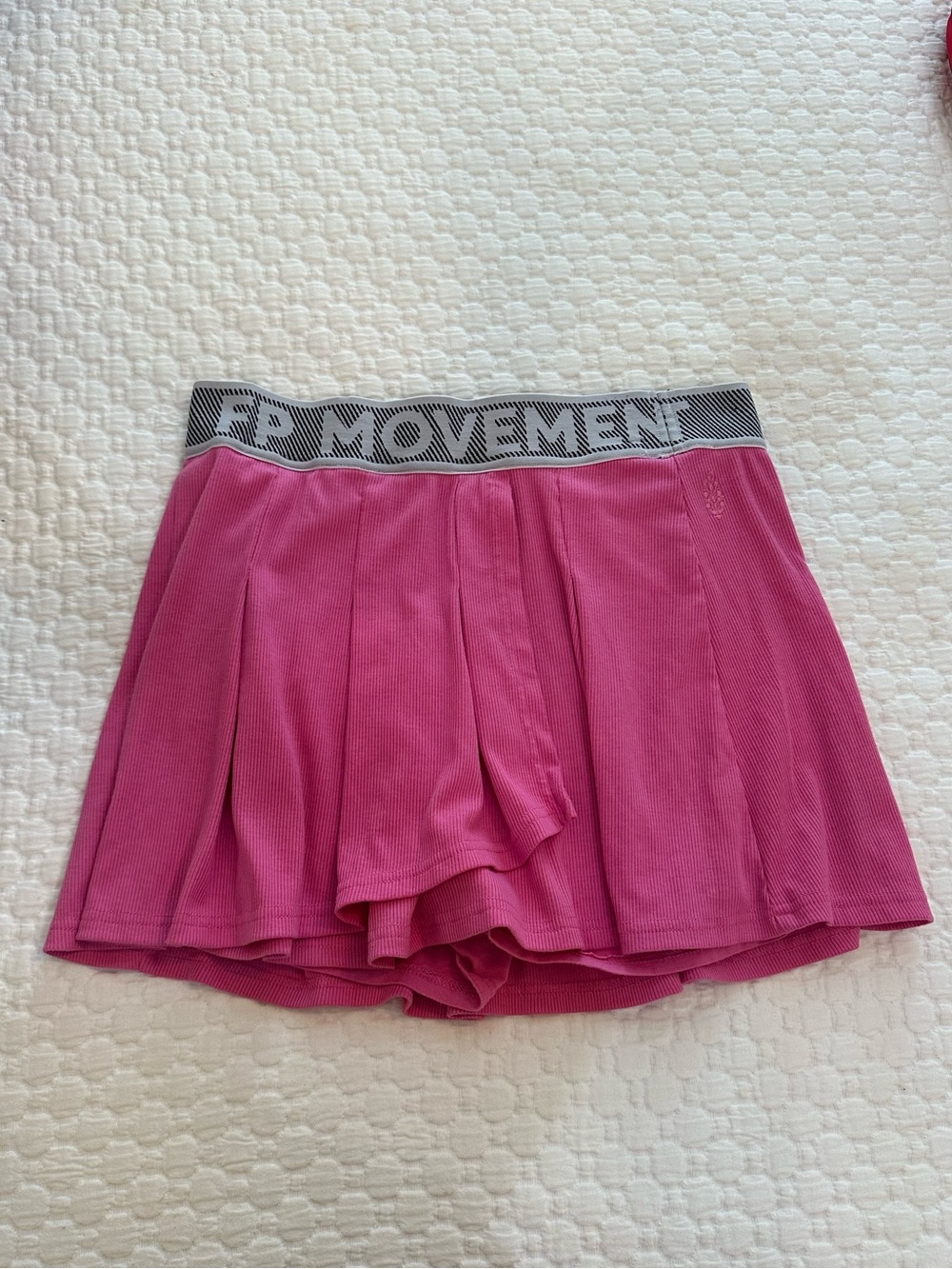 Free People “Duo Tennis Skirt” in hot pink | Size M - Picture 1 of 7